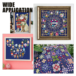 14CT Cross Stitch Canvas Cotton Embroidery Fabric&nbsp;DIY-WH0410-06B