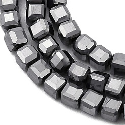 Synthetic Terahertz Stone Beads Strands&nbsp;G-H327-L03-01