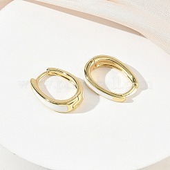 Brass Hoop Earrings&nbsp;KK-CBA98BA-03G-D
