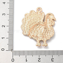 Alloy Enamel Pendants&nbsp;ENAM-A008-31KCG-02