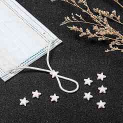 Star PVC Plastic Cord Lock for Mouth Cover&nbsp;LS-KY-D013-01H