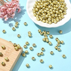 Frosted Acrylic Beads&nbsp;OACR-YW0002-24B-02
