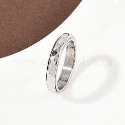 304 Stainless Steel Enamel Rotating Finger Rings&nbsp;RJEW-A074-04P