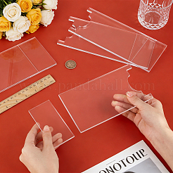 4Pcs Rectangle Acrylic Couch & Bed Stopper&nbsp;AJEW-BC0011-42