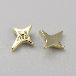 Alloy Cabochons&nbsp;MRMJ-WH0008-40C-G