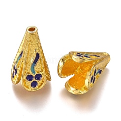 Alloy Enamel Bead Cones&nbsp;PALLOY-K243-06G