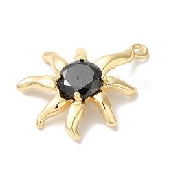 Brass Micro With Glass Pendants&nbsp;KK-U013-05G