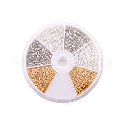 1 Box Three Colors Iron Screw Eye Pin Peg Bails&nbsp;IFIN-X048-01
