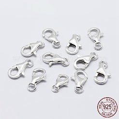 925 Sterling Silver Lobster Claw Clasps&nbsp;STER-K167-074A-P