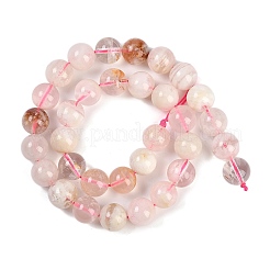 Natural Lodolite Quartz Beads Strands&nbsp;G-B125-M07-01