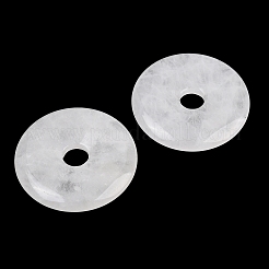 Natural White Jade Pendants&nbsp;G-P532-01A-29