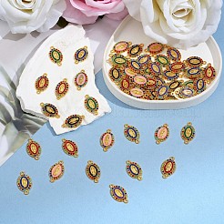 60 Pieces Virgin Mary Charm Connector Our Lady Virgin Mary Link Enamel Metal Charm Pendant&nbsp;JX329A