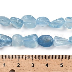 Natural Aquamarine Beads Strands&nbsp;X-G-P568-C13-01
