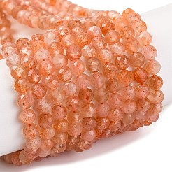 Natural Sunstone Beads Strands&nbsp;G-F770-C01-04