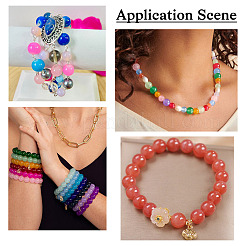 360Pcs 12 Style Imitation Jade Glass Beads Strands&nbsp;DGLA-CW0001-01