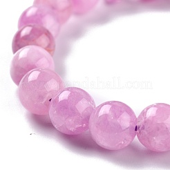 Dyed Natural Jade Beads Stretch Bracelets&nbsp;BJEW-G633-B-09