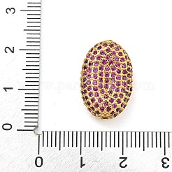 Rack Plating Brass Micro Pave Cubic Zirconia Charms&nbsp;KK-G513-74A-04G
