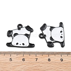 Panda Theme Alloy Enamel Pendants&nbsp;ENAM-F150-02