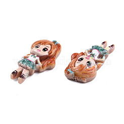Opaque Resin Cabochons&nbsp;LS-CRES-N018-049