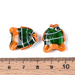 Handmade Lampwork Beads&nbsp;LAMP-T021-34D