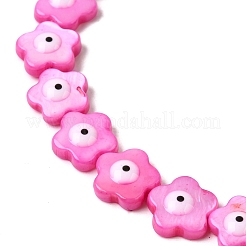 Dyed Natural Freshwater Shell Beads Strands&nbsp;SHEL-A006-03A