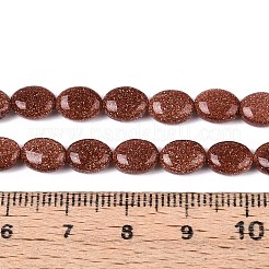 Synthetic Goldstone Beads Strands&nbsp;G-T142-22