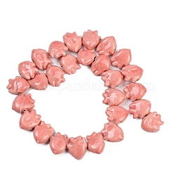 Handmade Porcelain Beads Strands&nbsp;PORC-C007-01F