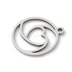 201 Stainless Steel Pendants&nbsp;STAS-S157-15P