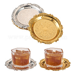 8Pcs 2 Colors Iron Tray&nbsp;DIY-MB0003-09