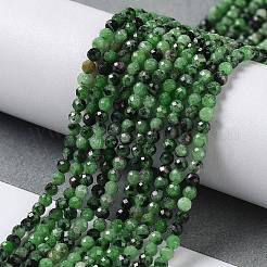 Natural Ruby in Zoisite Beads Strands&nbsp;G-L587-A01-01