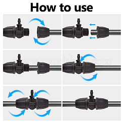 Plastic Hose Connector Adapter&nbsp;FIND-WH0816-211