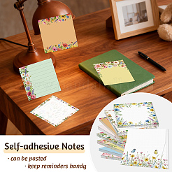 9Pcs 9 Styles Paper Sticky Notes&nbsp;AJEW-WH0867-004