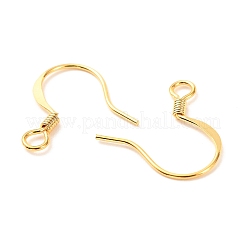 Brass Earring Hooks&nbsp;X-KK-F824-015A-G
