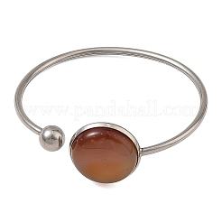 304 Stainless Steel Cuff Bangles for Women&nbsp;BJEW-JB14328