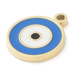 Ion Plating(IP) 304 Stainless Steel Enamel Charms&nbsp;X-STAS-P366-48G