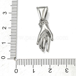 304 Stainless Steel Pendants&nbsp;STAS-D225-02P
