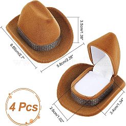 Cowboy Hat Velvet Boxes&nbsp;CON-CA0001-012