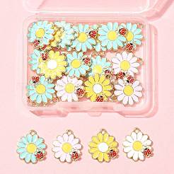 24Pcs Alloy Enamel Pendants&nbsp;ENAM-FS0003-77