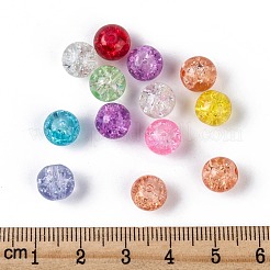 Transparent Crackle Glass Beads&nbsp;CCG-R001-10mm-M