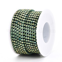 Iron Rhinestone Cup Chains&nbsp;CH-T006-05A-01