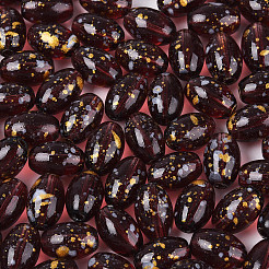 Oval Glass Seed Beads&nbsp;SEED-T009-02J