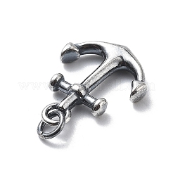 925 Sterling Silver Pendants with Jump Rings&nbsp;STER-R001-03S-02