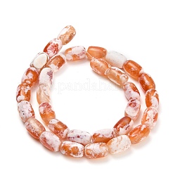 Natural Agate(Dyed & Heated ) Beads Strands&nbsp;G-D341-A01