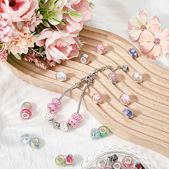 120Pcs Resin European Beads&nbsp;RPDL-SP0001-02