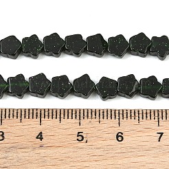 Synthetic Green Goldstone Beads Strands&nbsp;GG-CBA199E-C03-02