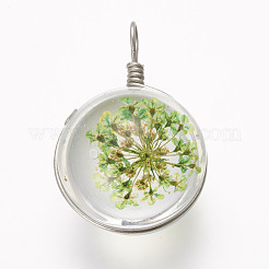 Glass Pendants&nbsp;GLAA-P030-01