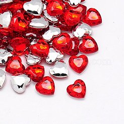 Imitation Taiwan Acrylic Rhinestone Cabochons&nbsp;GACR-A018-16x16mm-M