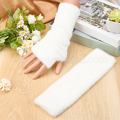 1 Pair Acrylic Fiber Warm Fingerless Gloves&nbsp;AJEW-CY0002-23B