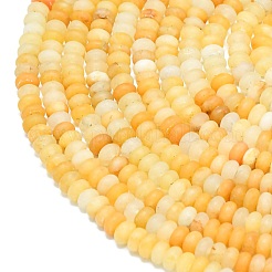 Natural Topaz Jade Beads Strands&nbsp;G-P575-A41-4x2mm
