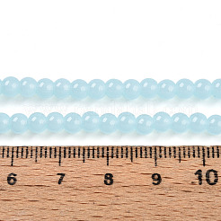 Imitation Jade Glass Beads Strands&nbsp;GLAA-T032-J4mm-04